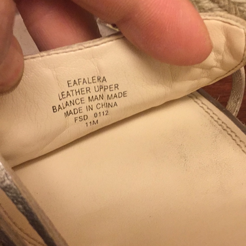 Wedge leather espadrilles - Picture 4 of 5